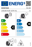 Hyundai Santa Fe TM Winterkomplettrad, Padang 7,5x18 ET49,5 + Goodyear, UltraGrip Performance + + TPMS