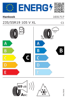 Hyundai IONIQ 5 Winterkomplettrad, BC19 7,5x19 ET49,5 + Hankook IW01A + TPMS