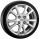 Hyundai i10 (AC3) Winterkomplettrad, HMD02 6x15 ET47 + Kumho WP52