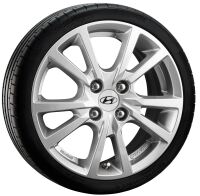 Hyundai i10 (AC3) Winterkomplettrad, HMD02 6x15 ET47 + Hankook W462