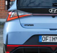 Hyundai Emblem - schwarz matt