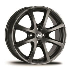 Hyundai i20 BC3 Winterkomplettrad, LV4 black, 7x17 ET 49 + Hankook W462