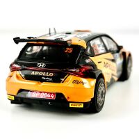 Hyundai model car, i20N Rally2 No. 25 2023 1:43