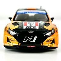 Hyundai model car, i20N Rally2 No. 25 2023 1:43