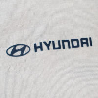 Hyundai T-Shirt beige (blauer Aufdruck)