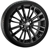 Hyundai Bayon complete winter wheel, Manik Black 6,5x17...