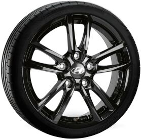 Hyundai i30 PD Winterkomplettrad, Rimba Black 6,5x16 ET50 + Goodyear, UltraGrip Performance 3