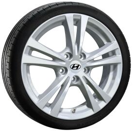 Hyundai KONA HEV Winterkomplettrad, HMD01, 7x17 ET47 + Hankook W462 + TPMS