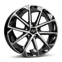 Hyundai KONA SX2 Winter complete wheel, HMD04EV Bicolor...