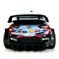 Hyundai model car i20 WRC Coupe Team Mobis 2020 1:24