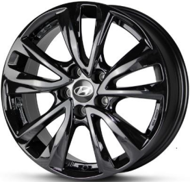 Hyundai i30 PD complete winter wheel, Depan Black, 7,17 ET50 + Pirelli, Powergy Winter