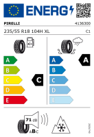 Hyundai STARIA Winterkomplettrad, Batu Black, 7,5x18 ET43,5 + Pirelli, Scorpion Winter 2 + TPMS