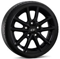 Hyundai i30 PD Winterkomplettrad, W Black 6,5x16 ET50 +...